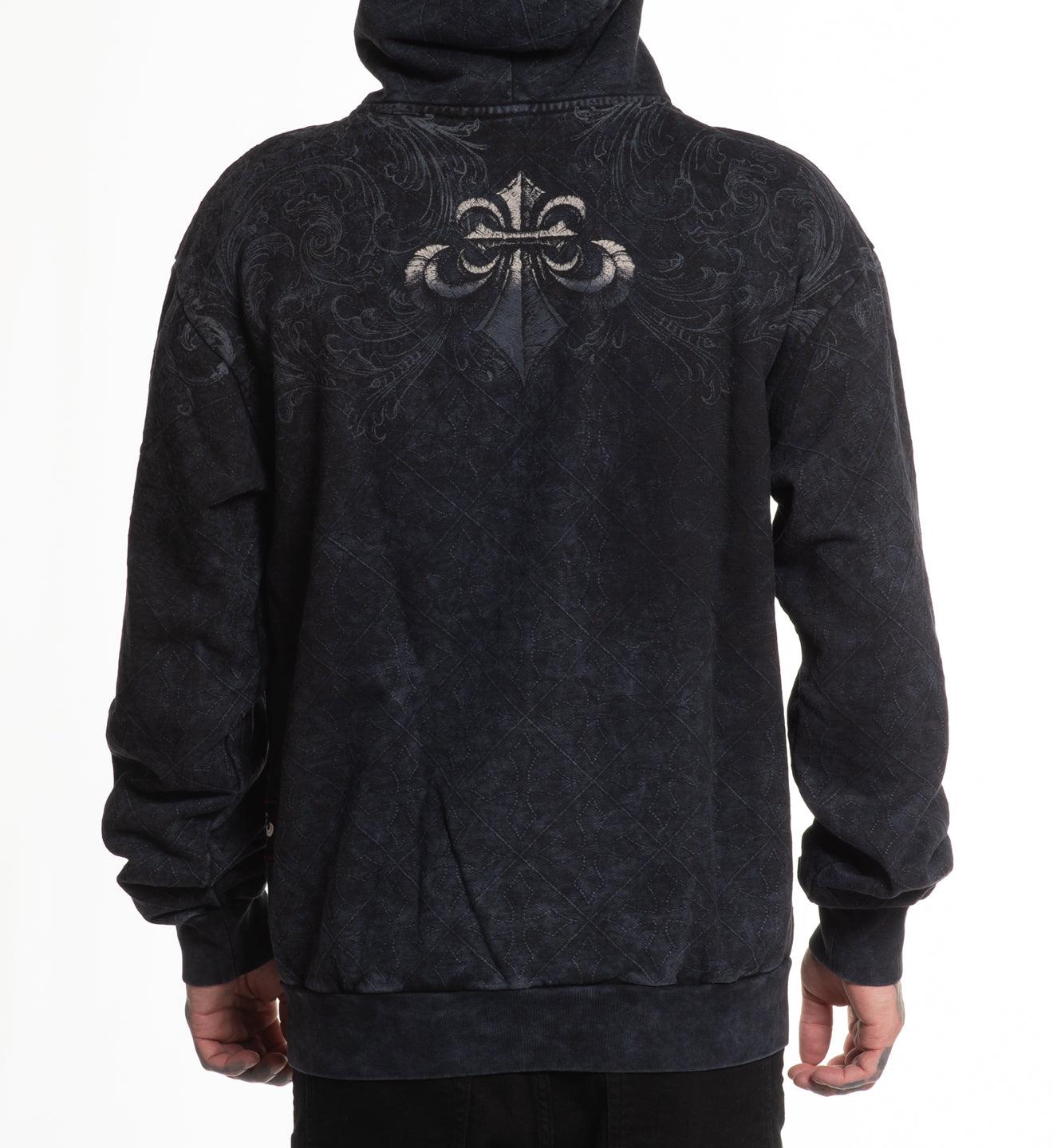 Collapse Zip-Up Hoodie Male Product Image