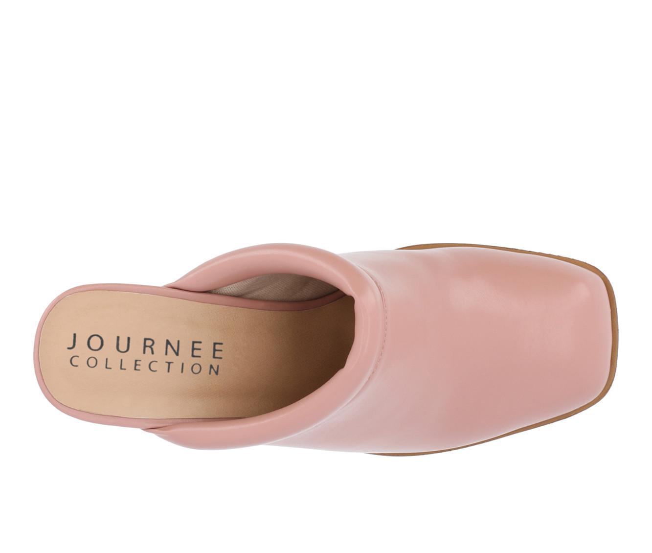 Women's Journee Collection Izara Block Heel Platform Clogs Product Image