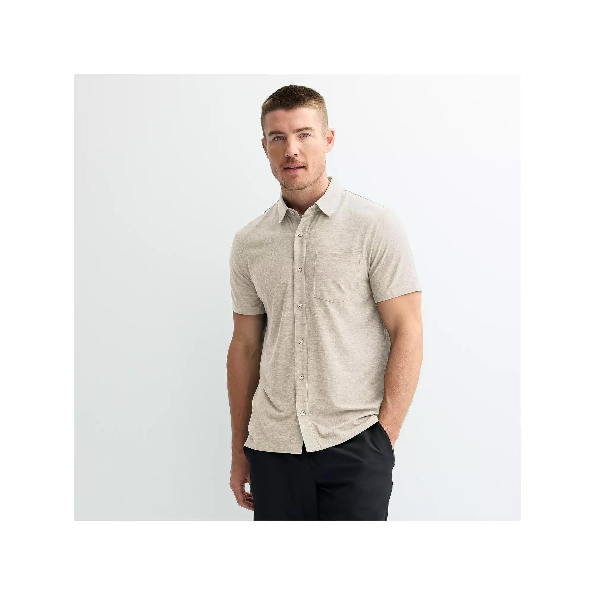 Men's FLX Wander Button Down Polo,  Product Image