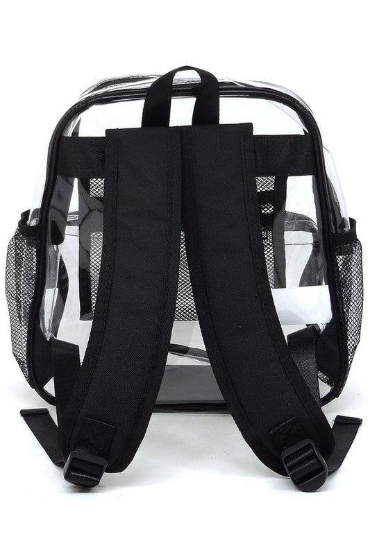 See Thru Clear Bag Backpack School Bag Product Image