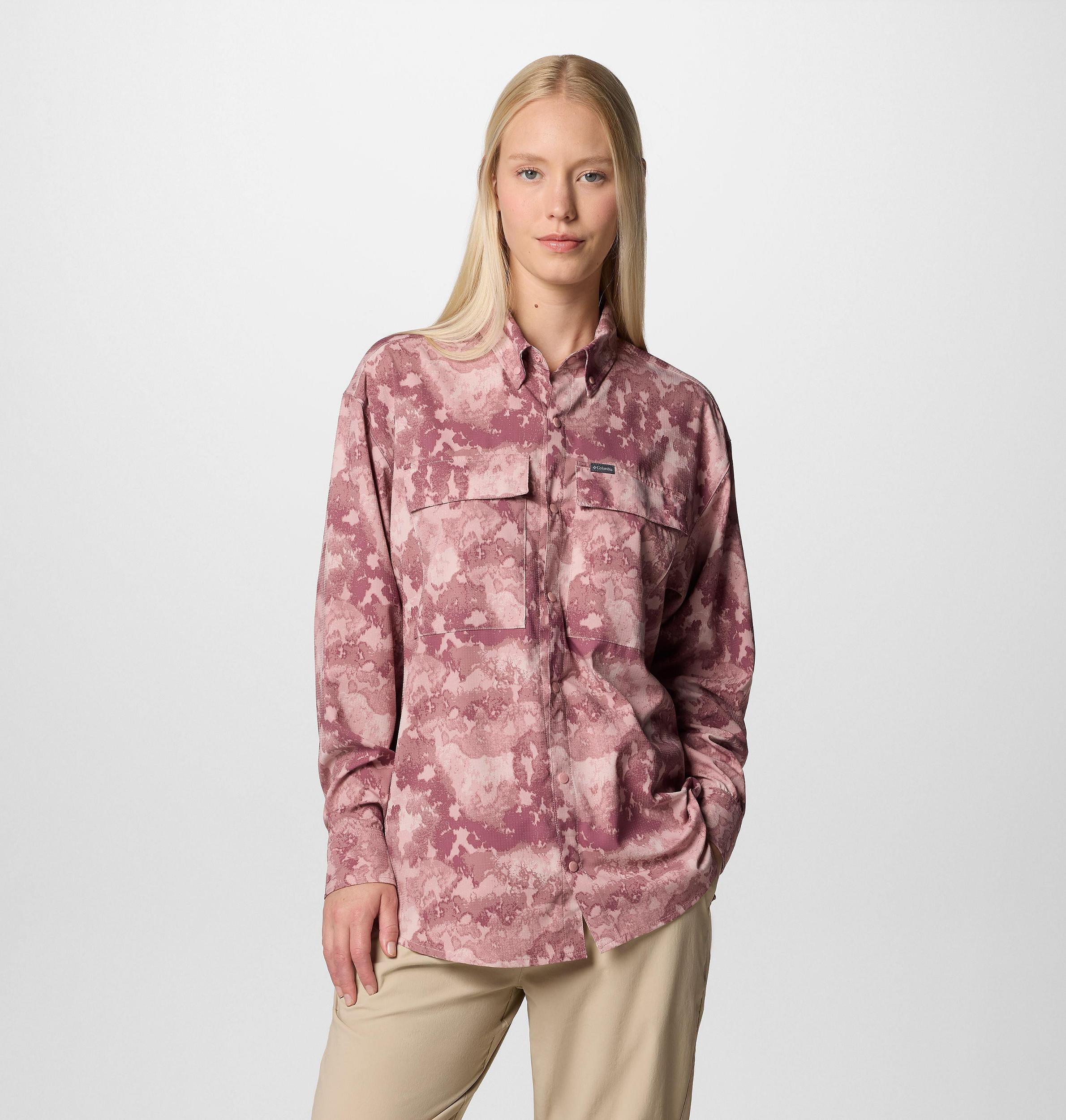 Columbia Womens Elevated View Utility Long Sleeve Shirt- Product Image