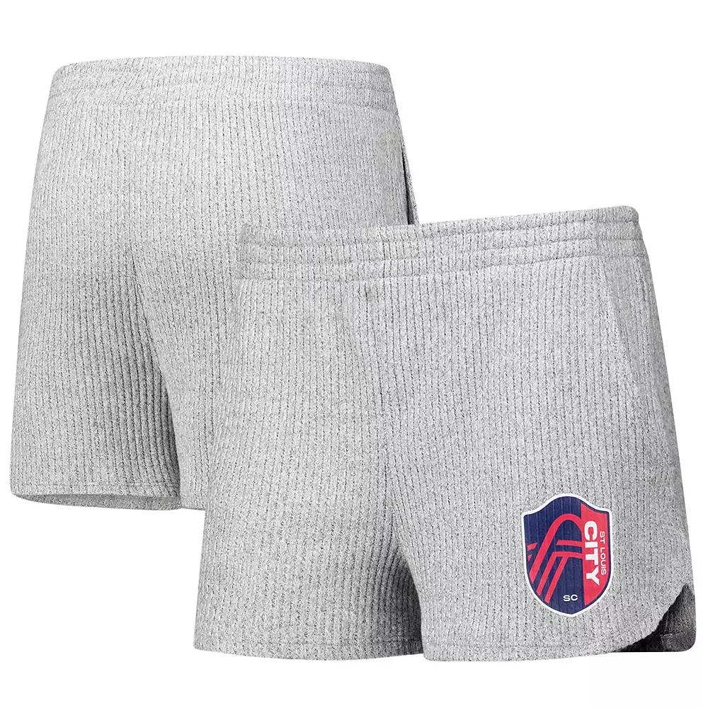 Women's Concepts Sport Gray St. Louis City SC Juniper Shorts, Size: Large, Slc Grey Product Image
