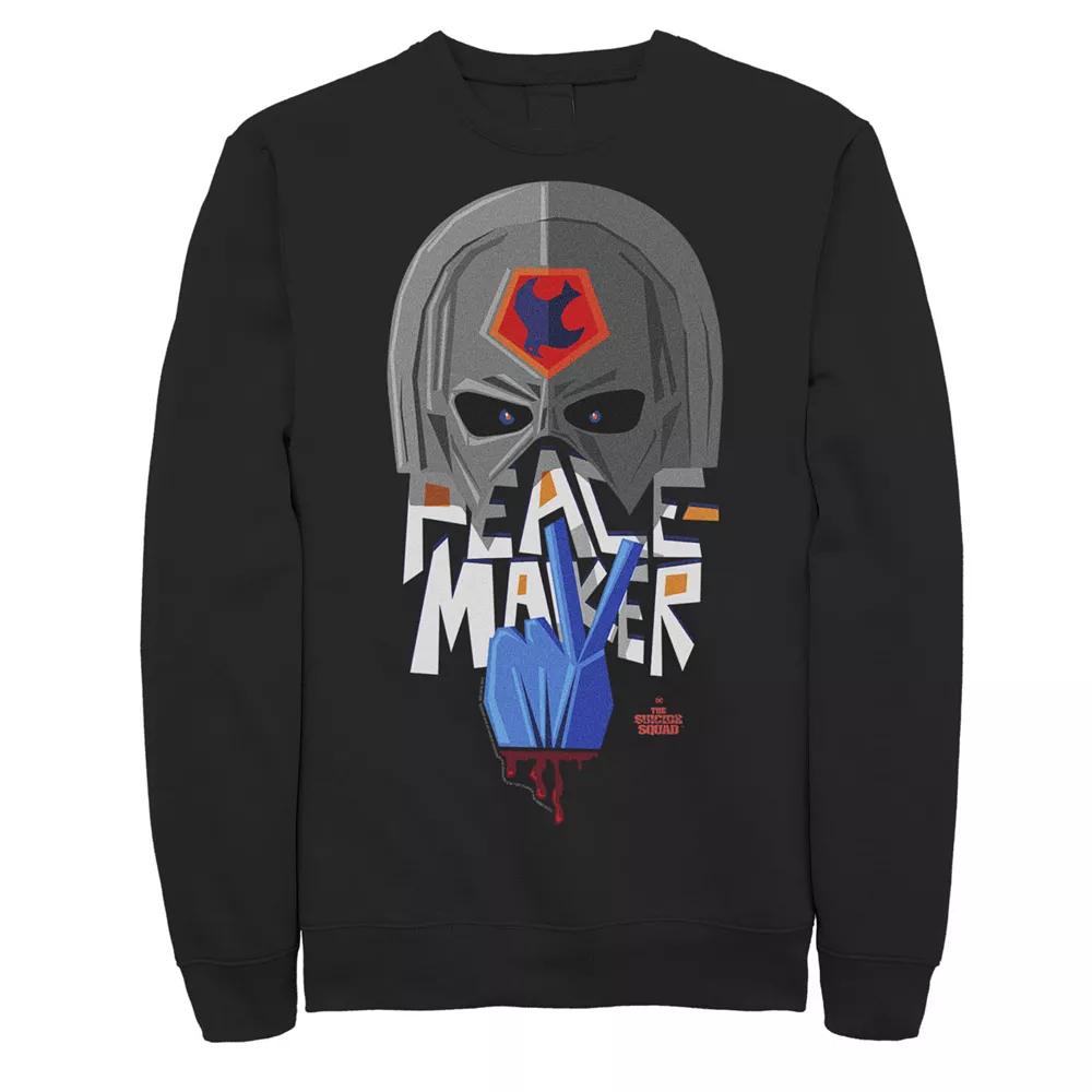 Men's The Suicide Squad Big Peace Logo Sweatshirt,  Product Image