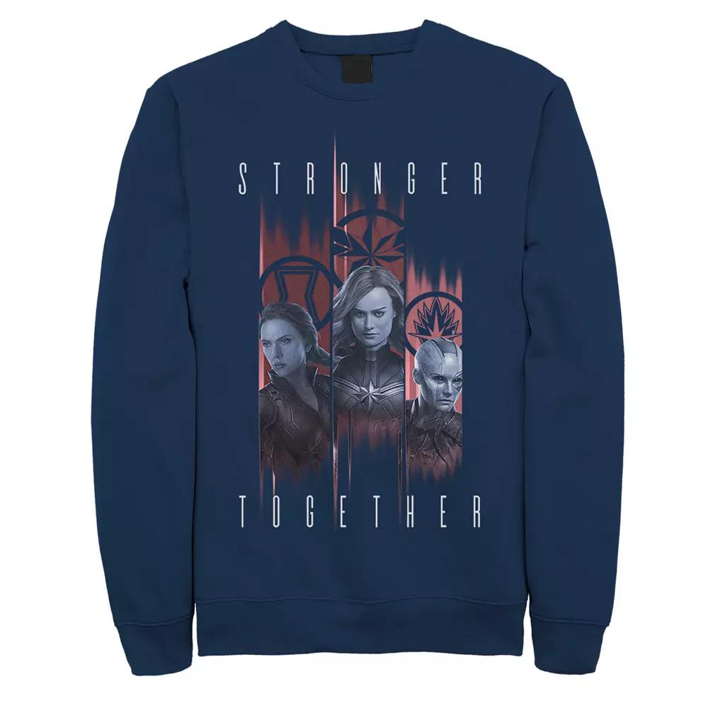 Men's Avengers Endgame Stronger Trio Pullover,  Product Image