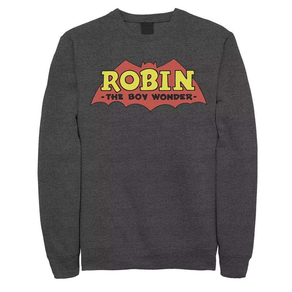 Men's Marvel Captain Marvel Movie Retro Red Yellow Logo Sweatshirt,  Product Image