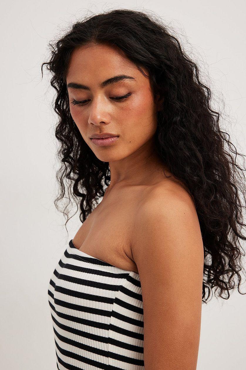 Striped Tube Midi Dress Product Image