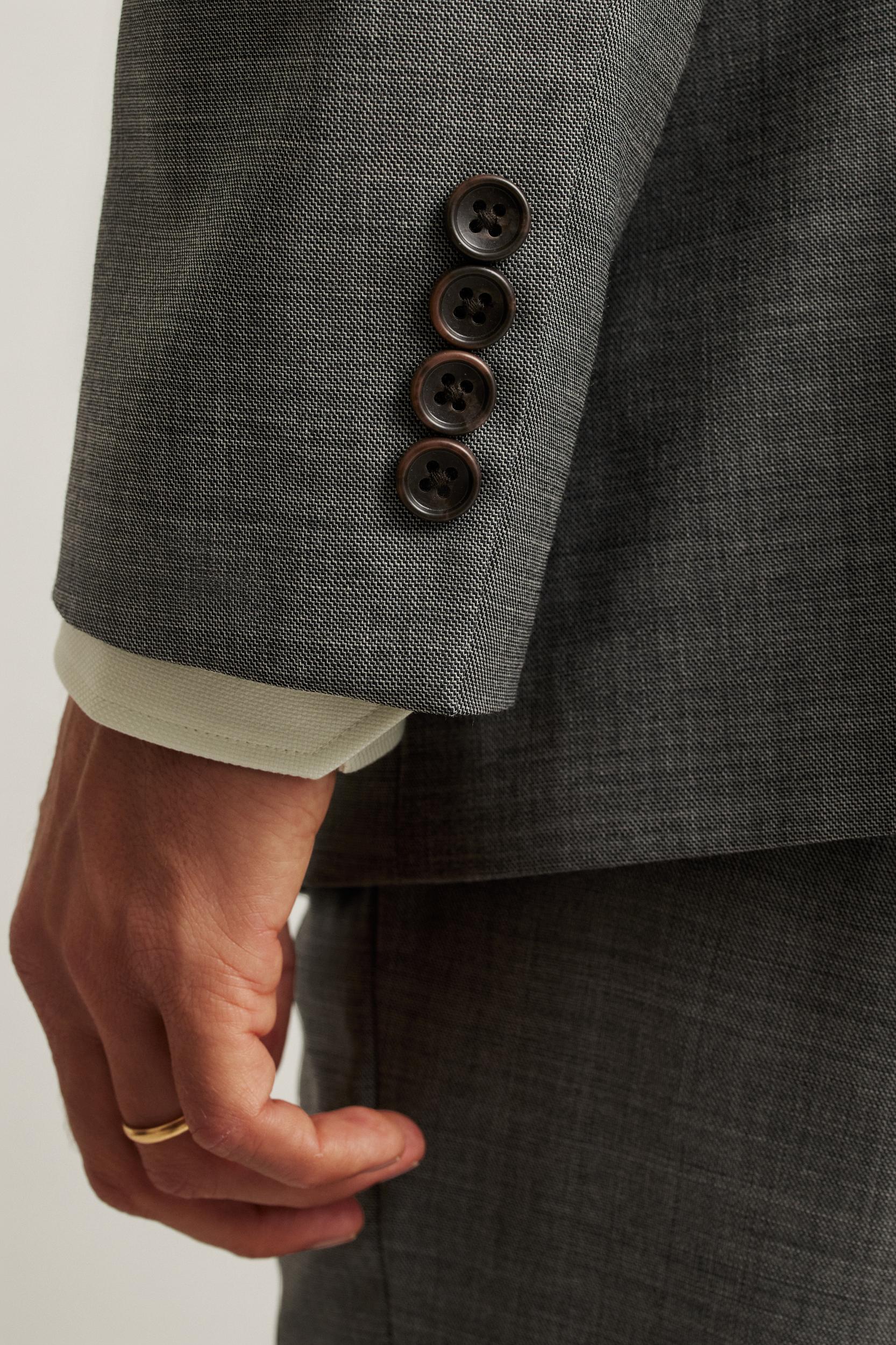 Jetsetter Italian Wool Double Breasted Blazer Product Image