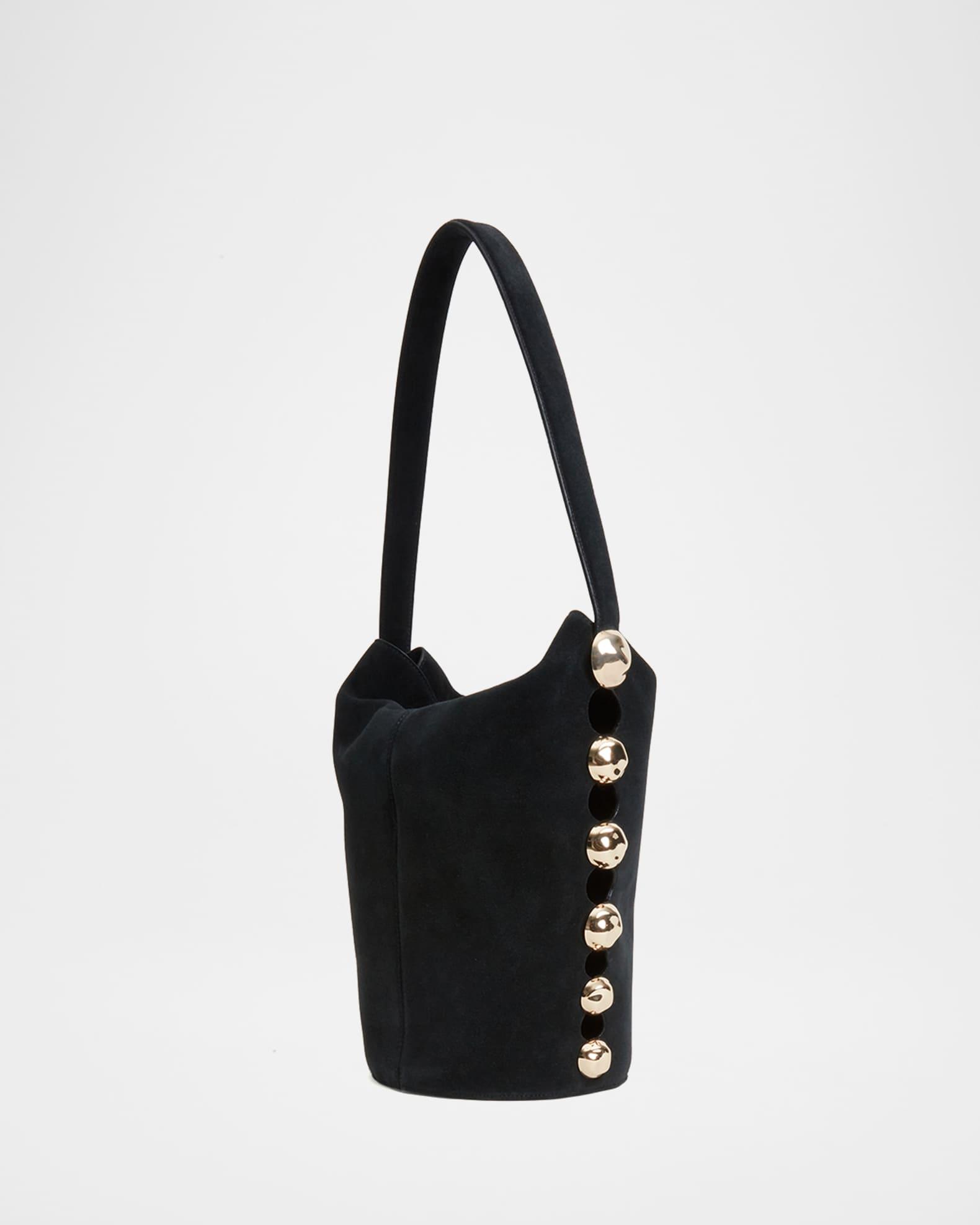 Amaya Studded Leather Bucket Bag Product Image