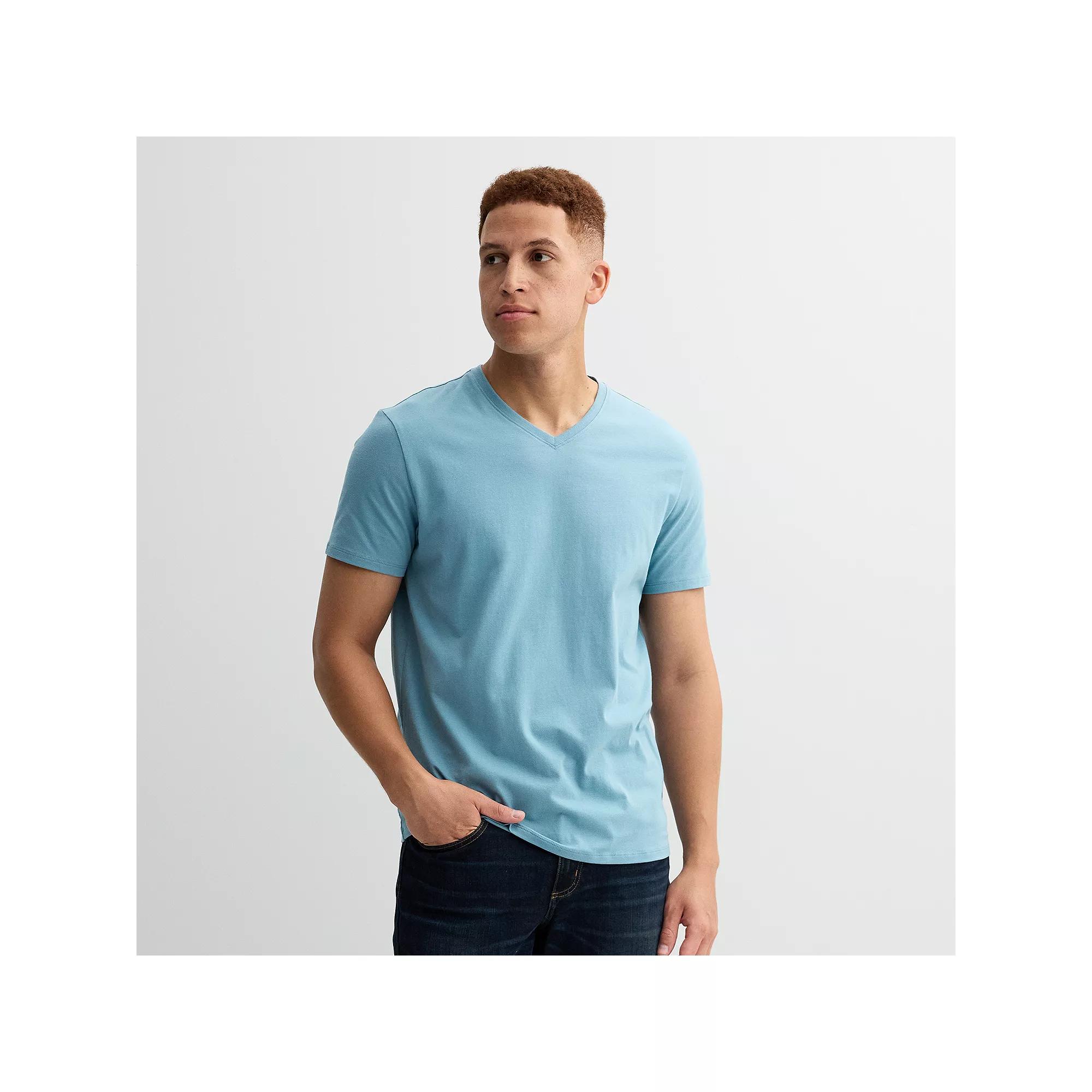 Men's Apt. 9® Premier Flex Short Sleeve V-Neck Tee,  Product Image