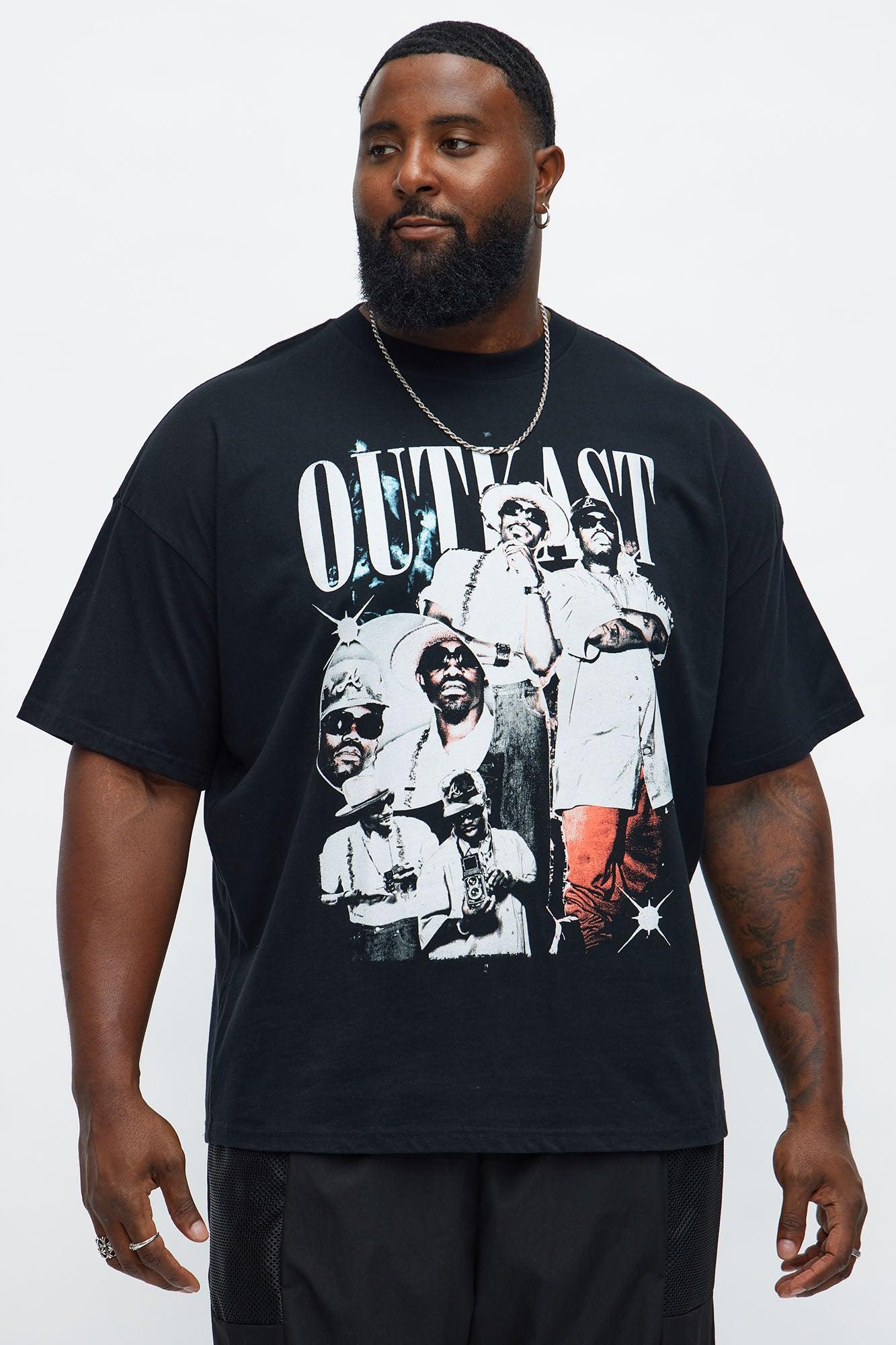 Outkast Is Everlasting Oversized Short Sleeve Tee - Black Male Product Image