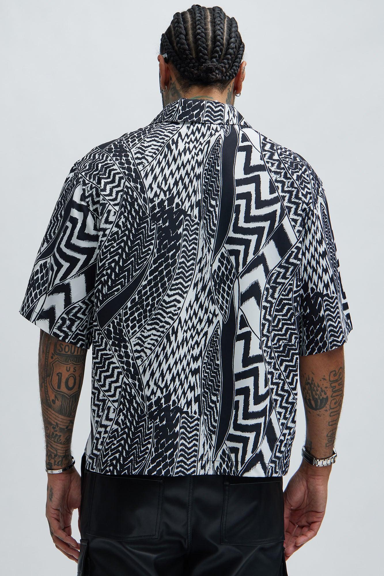 Dovercreek Tribal Shirt - Black/White Product Image