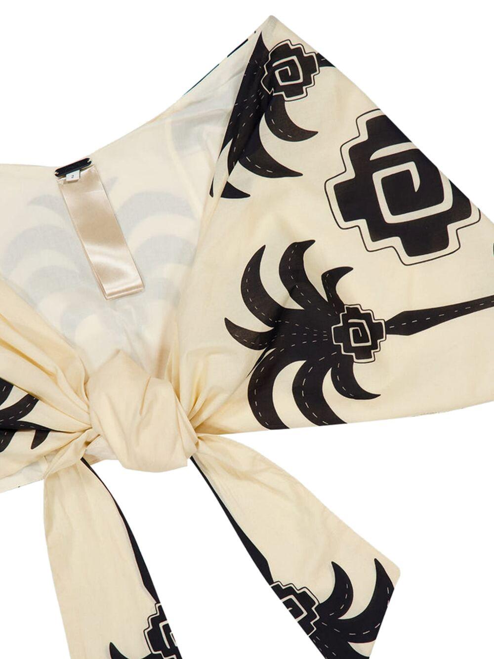 Imagery palm tree-print top Product Image