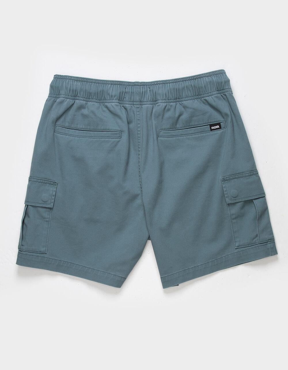 RSQ Mens Cargo Twill Pull On Shorts - ATLANTIC BLUE Product Image