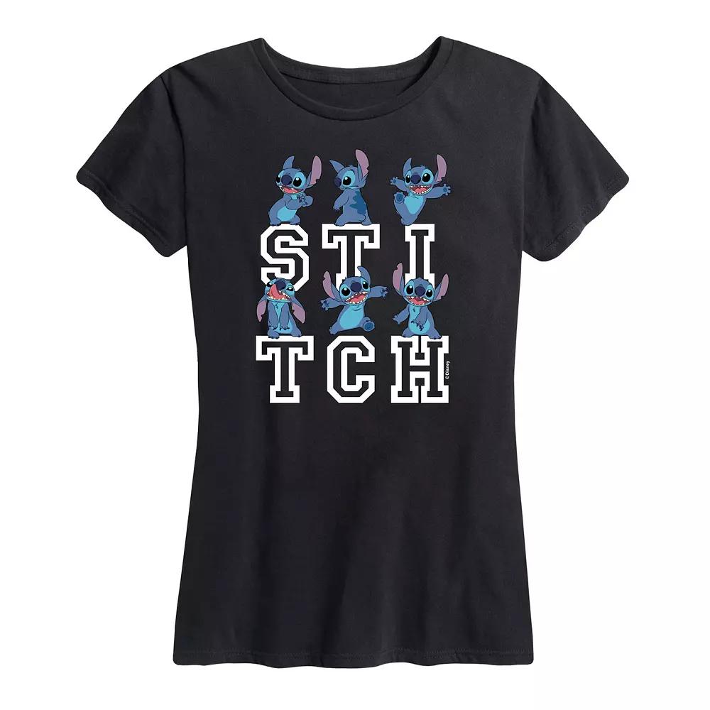 Disney's Lilo & Stitch Women's Poses Graphic Tee,  Product Image