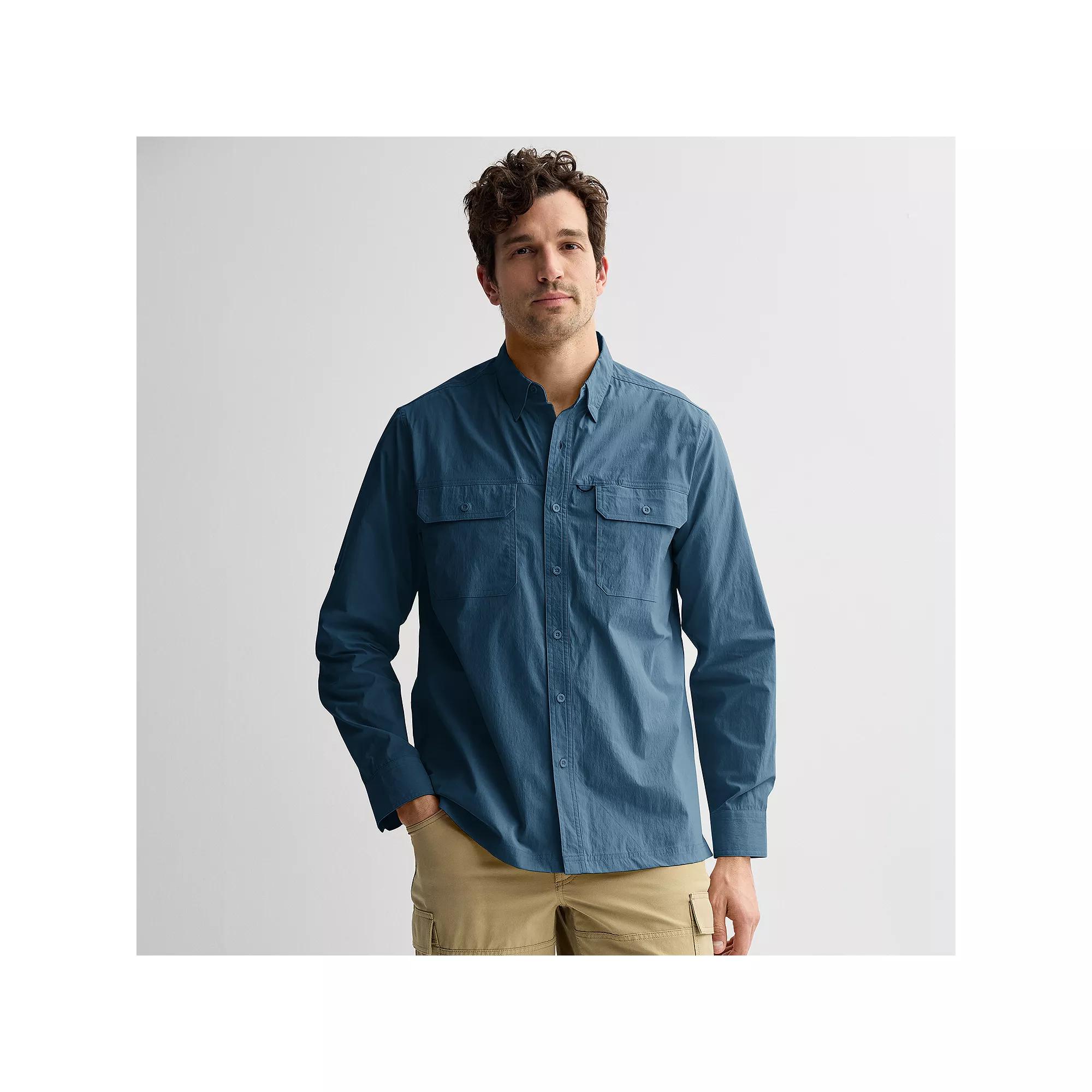 Men's Sonoma Goods For Life® UPF-40 Long Sleeve Outdoor Shirt,  Product Image