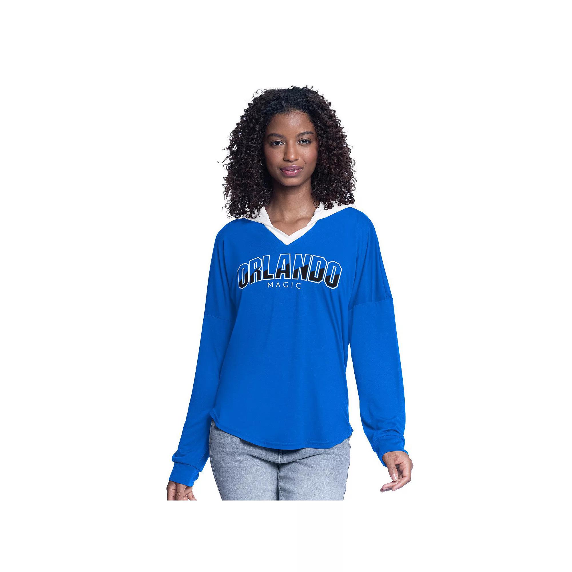 Women's G-III 4Her by Carl Banks Blue Orlando Magic Bench Player Over Product Image