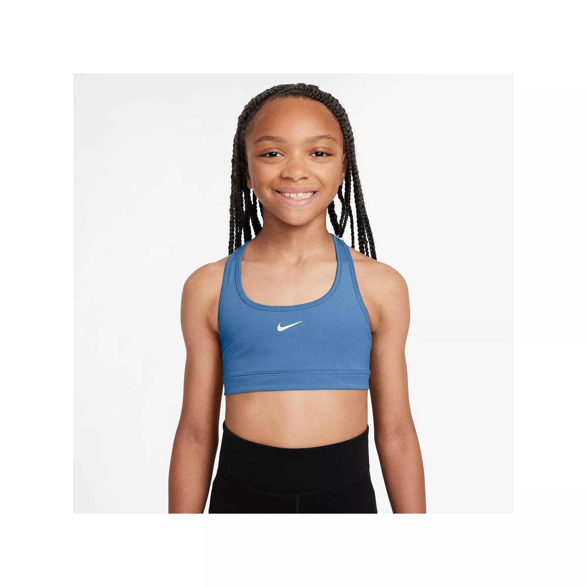 Nike Kids' Dri-FIT Racerback Sports Bra Product Image