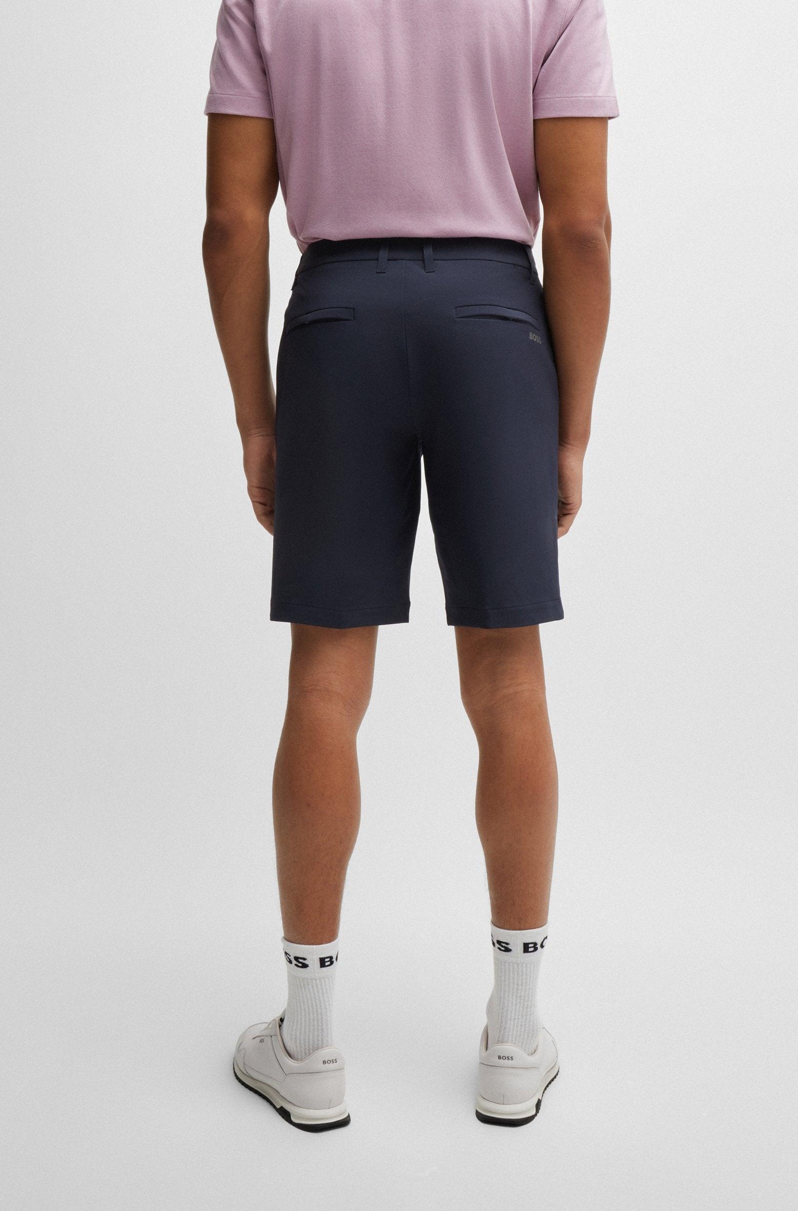 Boss Slim-fit Four-way Stretch Fabric Shorts Product Image