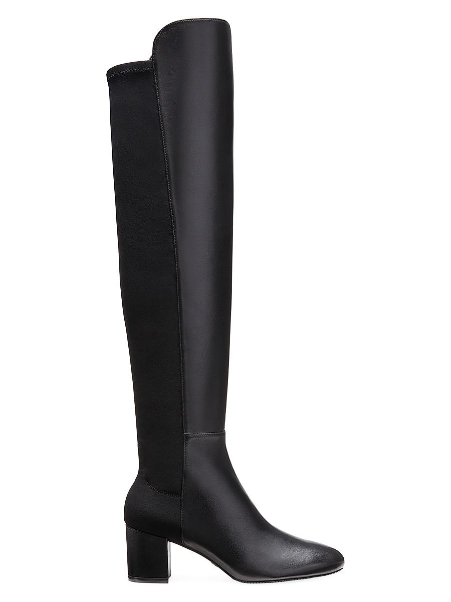 Womens 5050 Yuliana 60MM Leather Knee-High Boots Product Image
