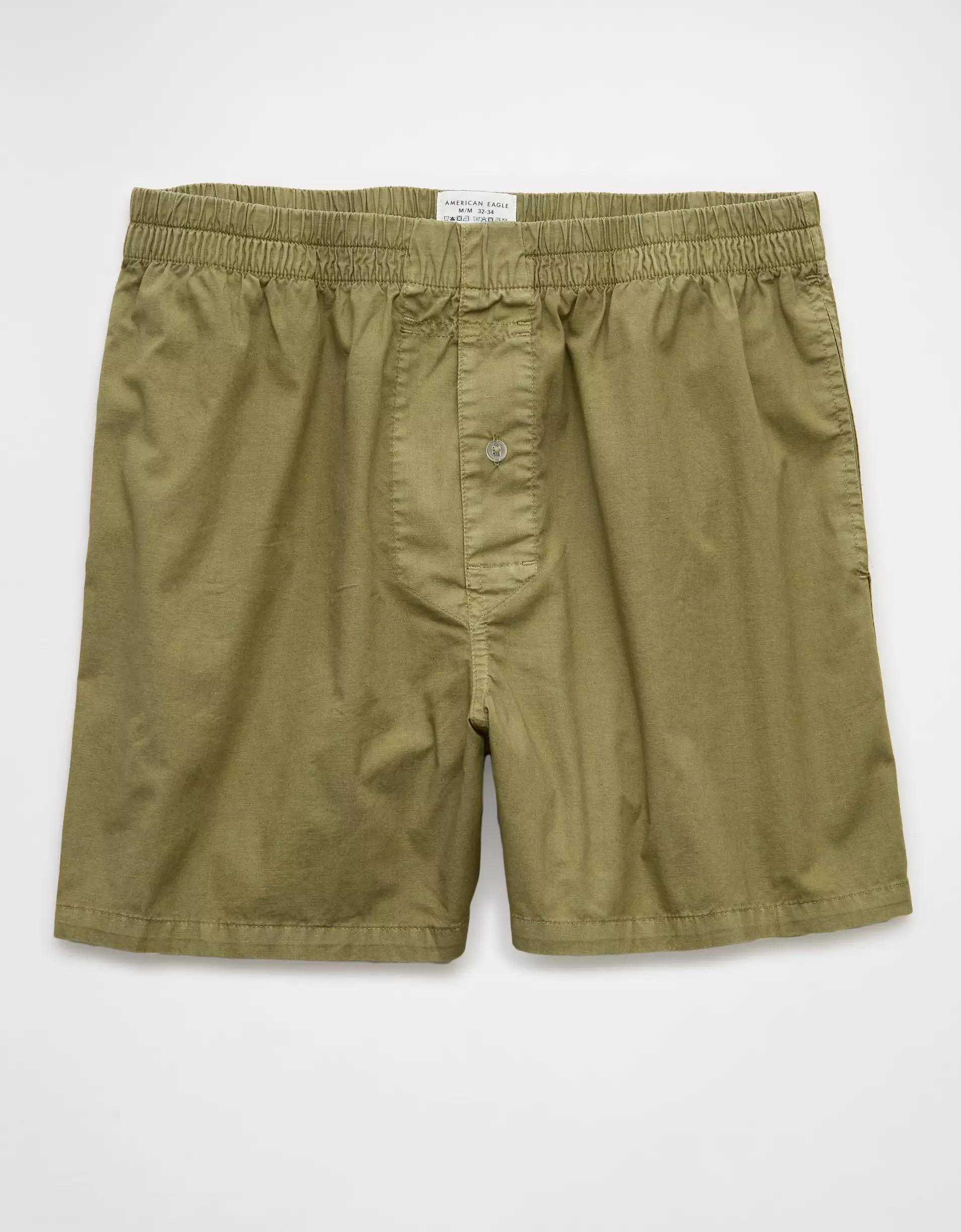 AEO Men's Poplin Pocket Boxer Short Product Image
