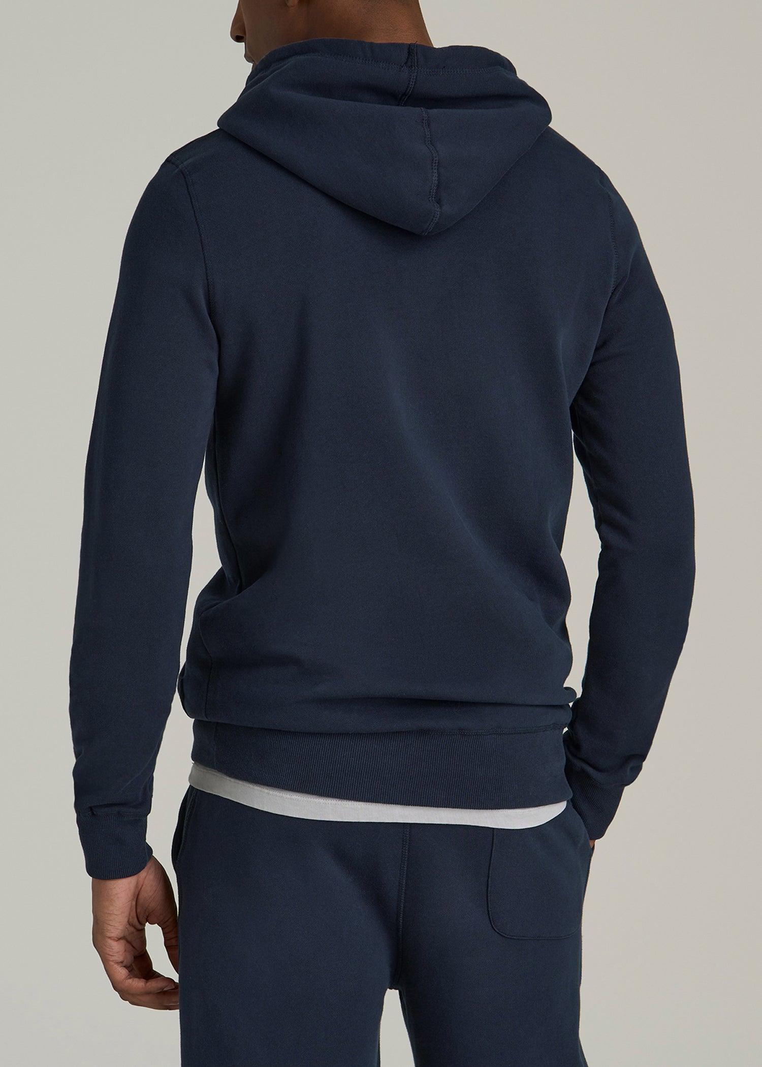 Wearever 2.0 Fleece Hoodie for Tall Men in Evening Blue Male Product Image