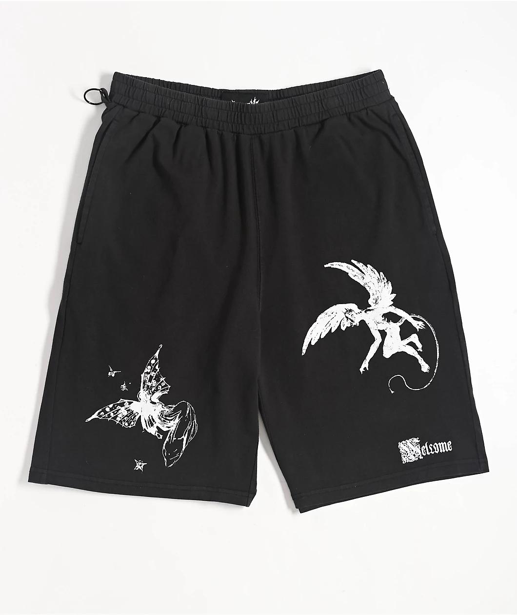 Welcome Duality Charcoal Sweat Shorts Product Image
