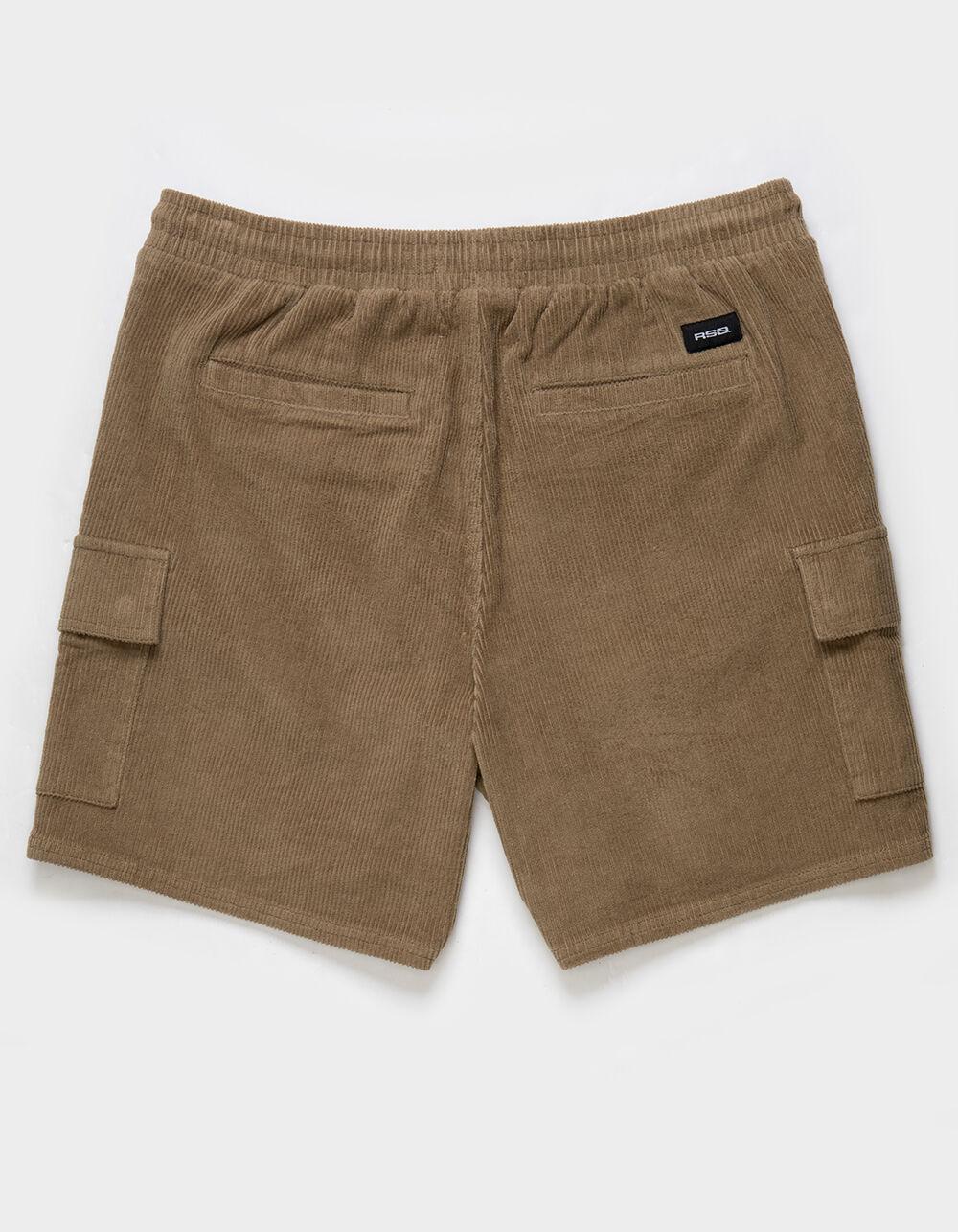 RSQ Mens Cord Cargo Pull On Shorts - SURPLUS Product Image