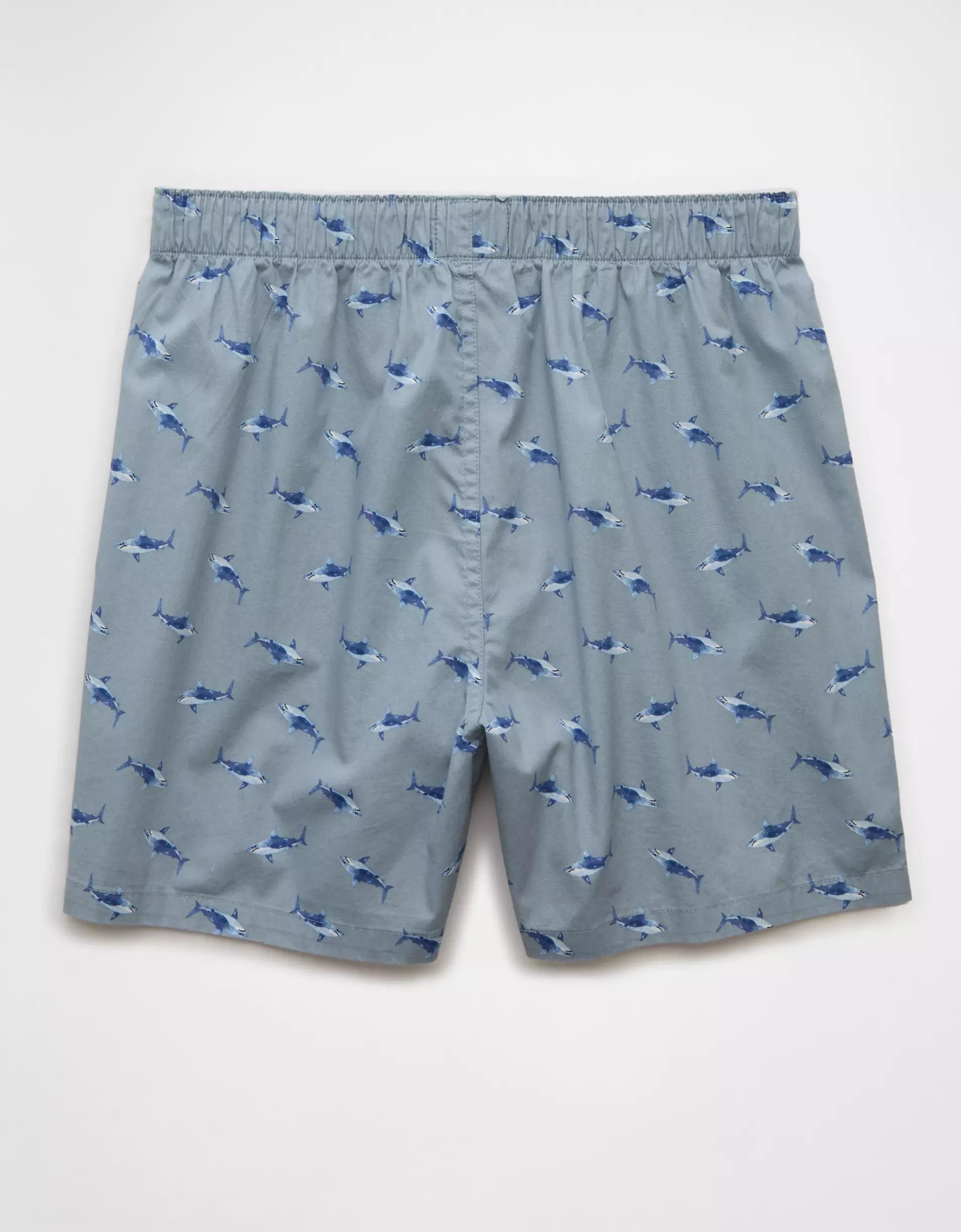 AEO Men's Sharks Stretch Boxer Short Product Image