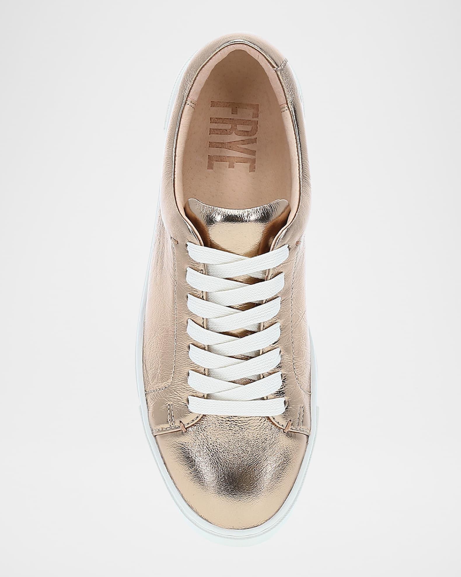 Ivy Metallic Low-Top Sneakers Product Image