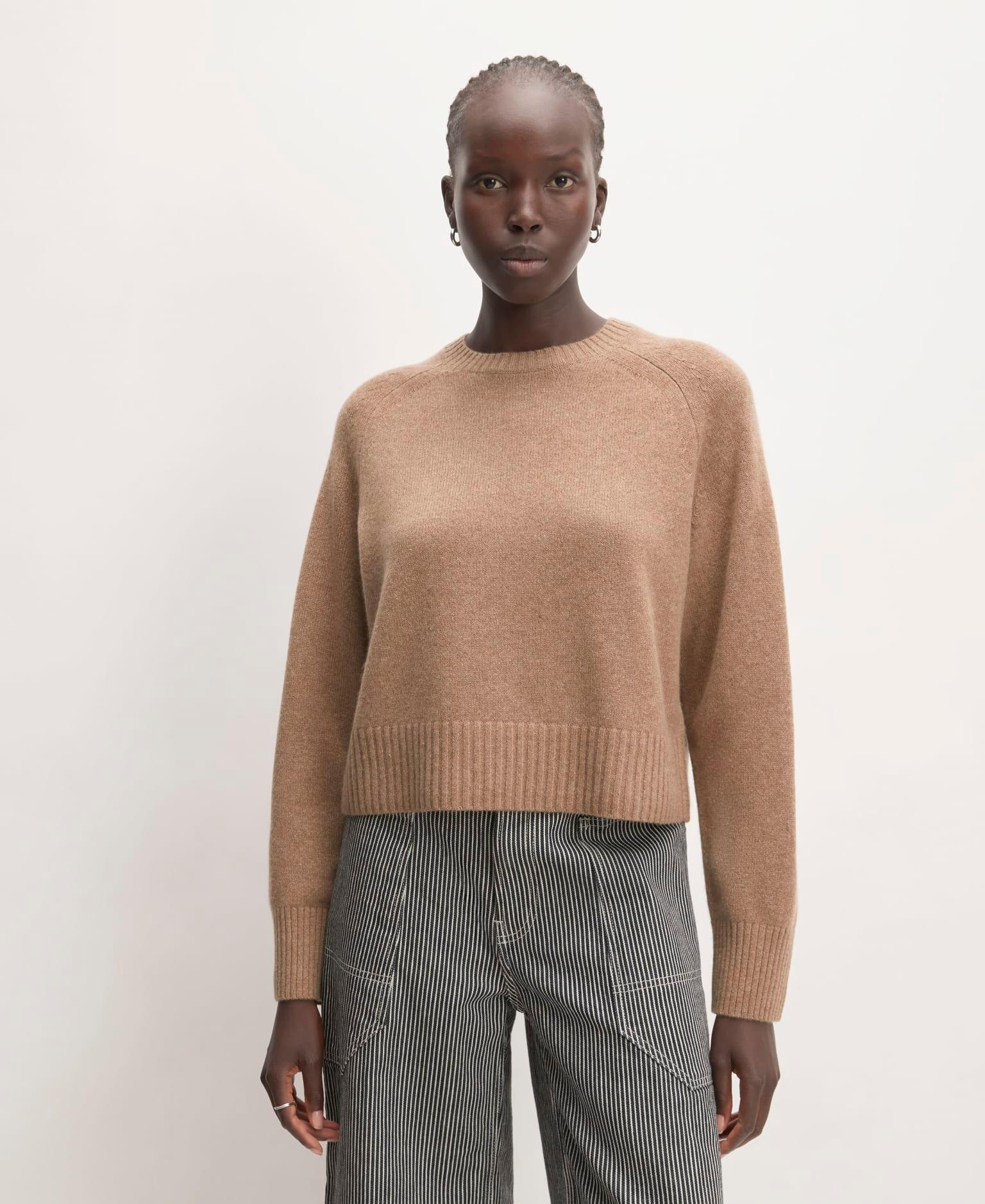 Womens Boxy Crew in Cashmere Sweater by Everlane Product Image