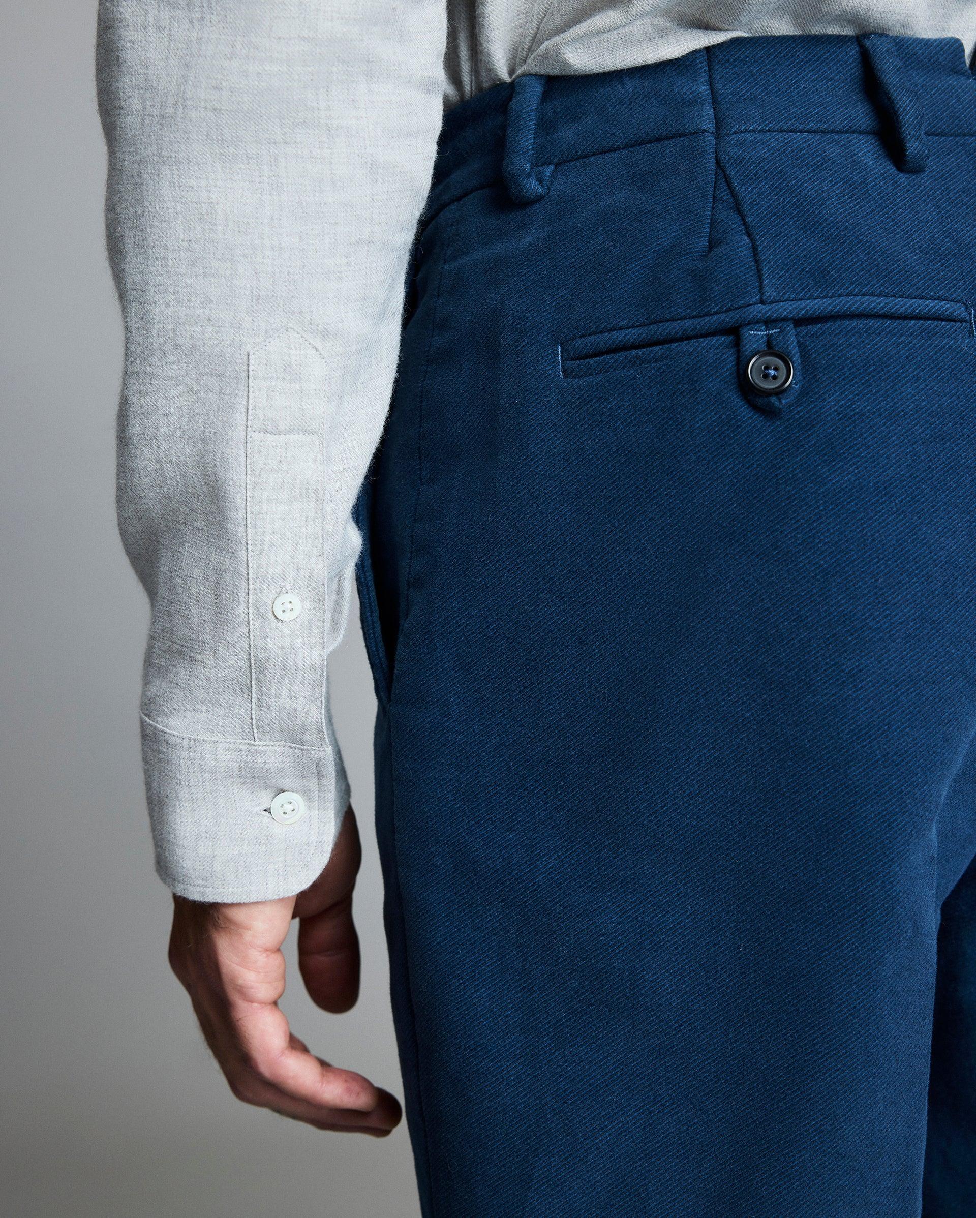 Moleskin Flat Front Trouser -  Product Image