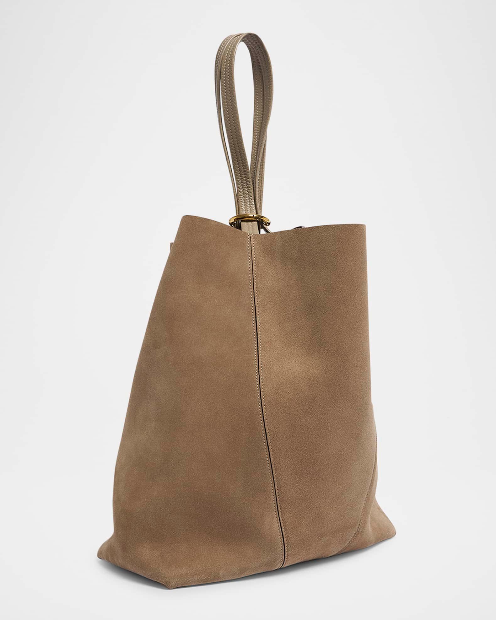 Spin Tote Bag in Suede Product Image