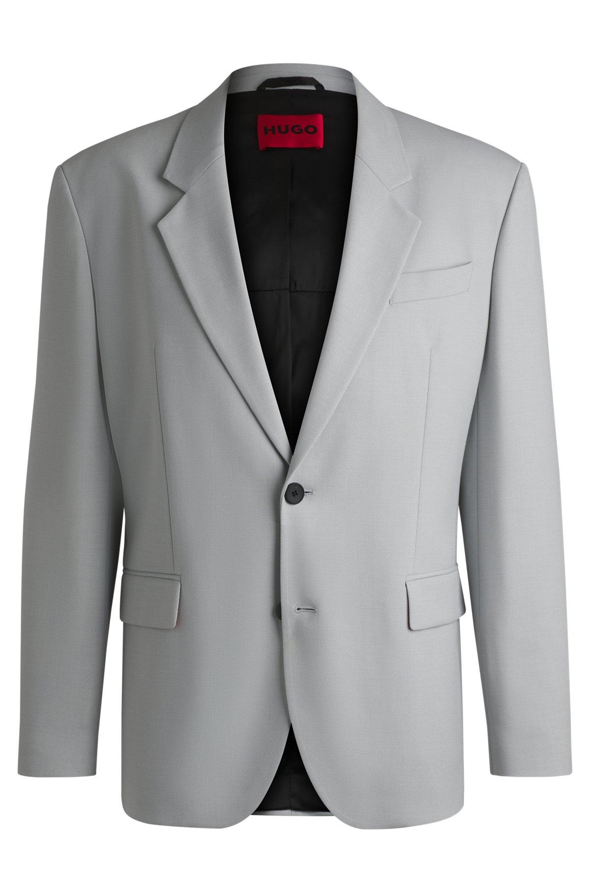 Modern-fit jacket in stretch twill with full lining Product Image