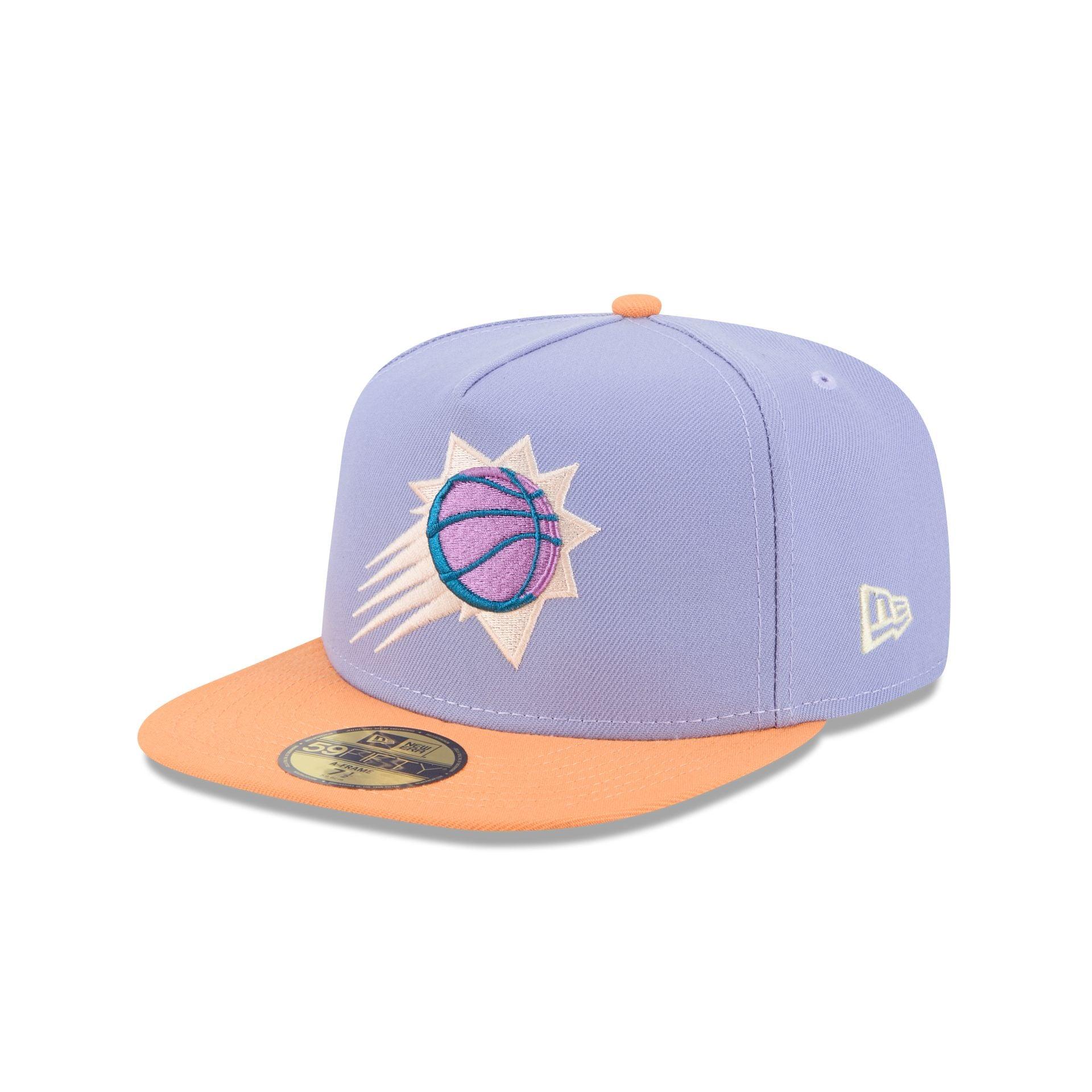 Phoenix Suns Lavender 59FIFTY A-Frame Fitted Hat Male Product Image