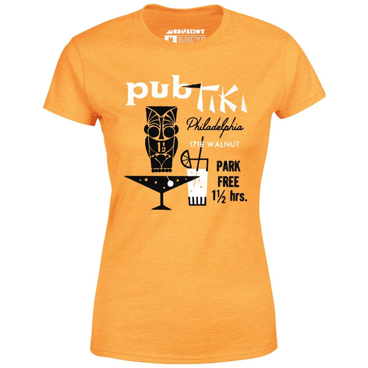 Pub Tiki - Philadelphia, PA - Vintage Tiki Bar - Women's T-Shirt Female Product Image