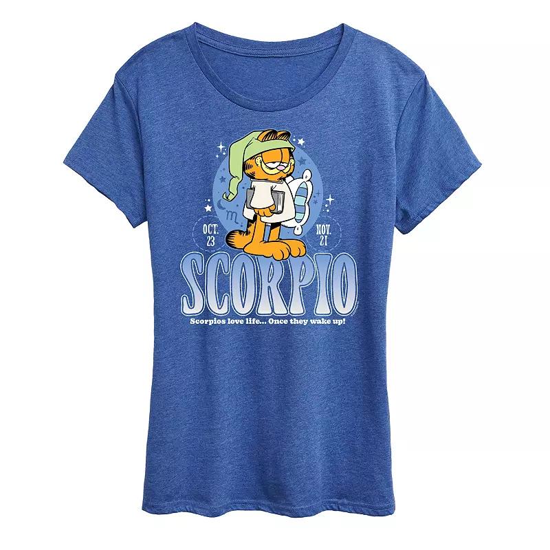 Plus Garfield Scorpio Graphic Tee, Women's,  Product Image