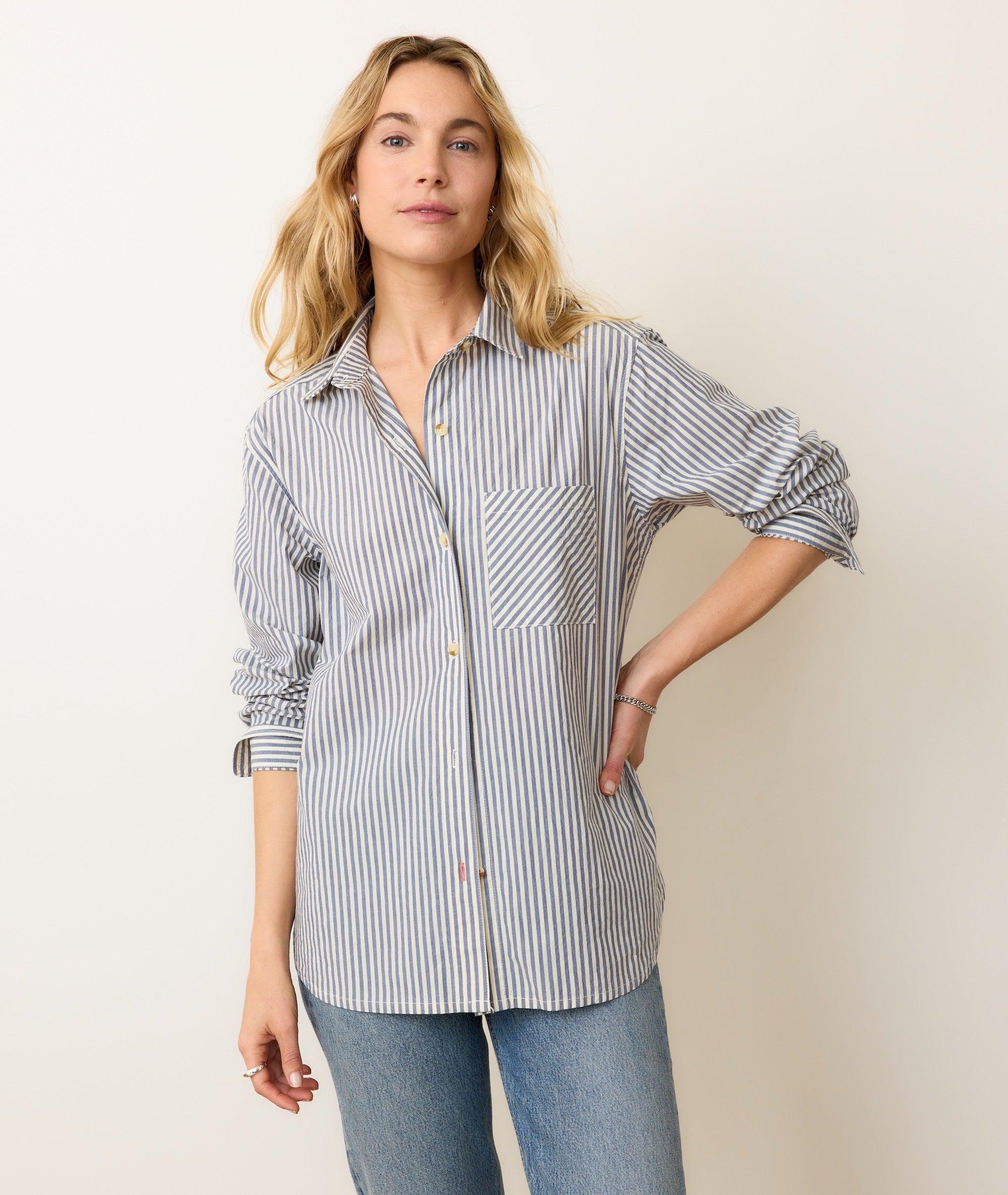 Jane Relaxed Shirt in Cali Poplin Product Image