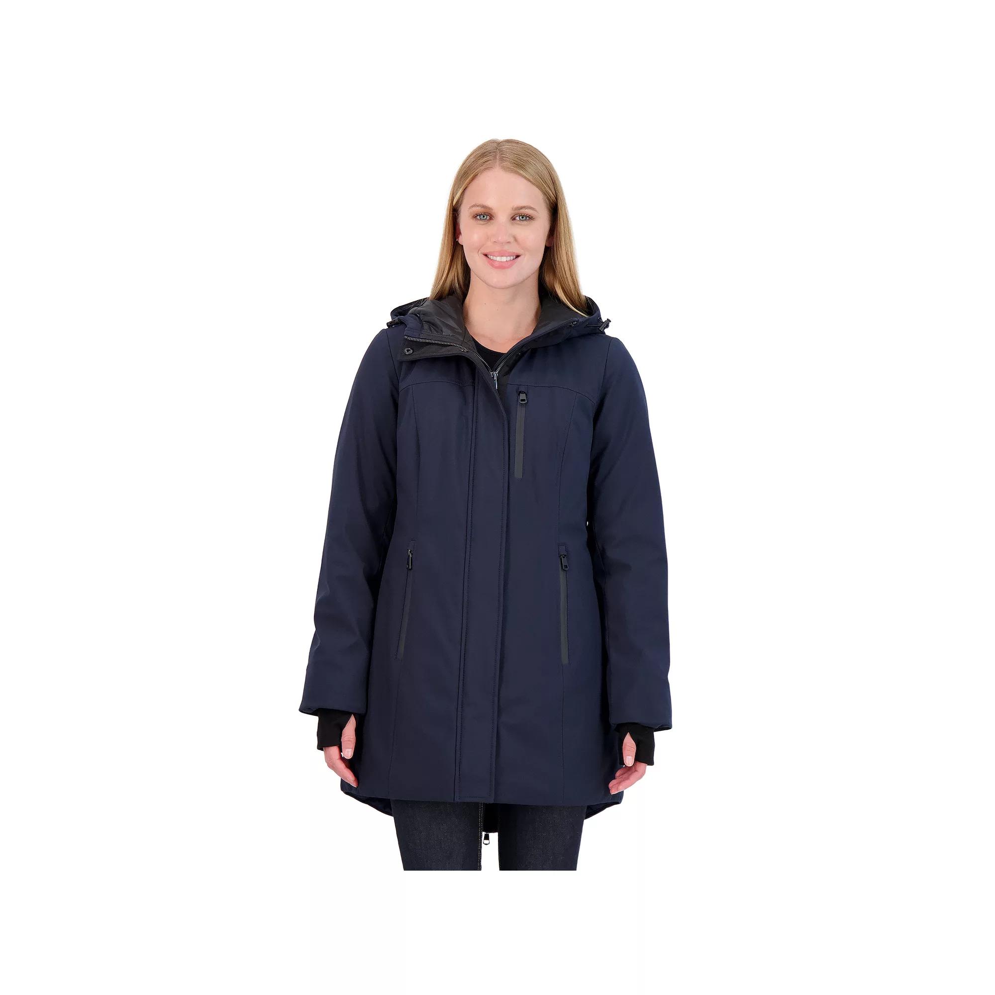Women's Sebby Collection Hooded Heavyweight Jacket,  Product Image