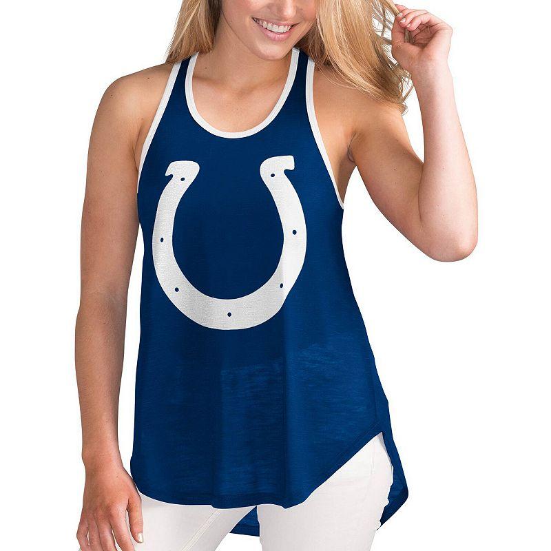 Womens G-III 4Her by Carl Banks Heather Royal Indianapolis Colts Tater Tank Top Product Image
