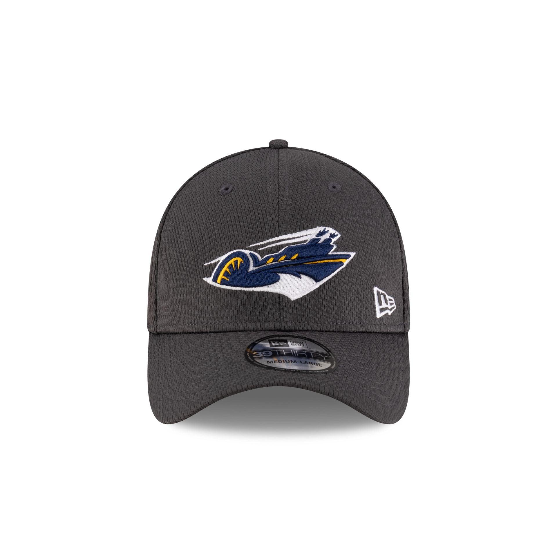 Memphis Showboats Gray 39THIRTY Stretch Fit Hat Male Product Image