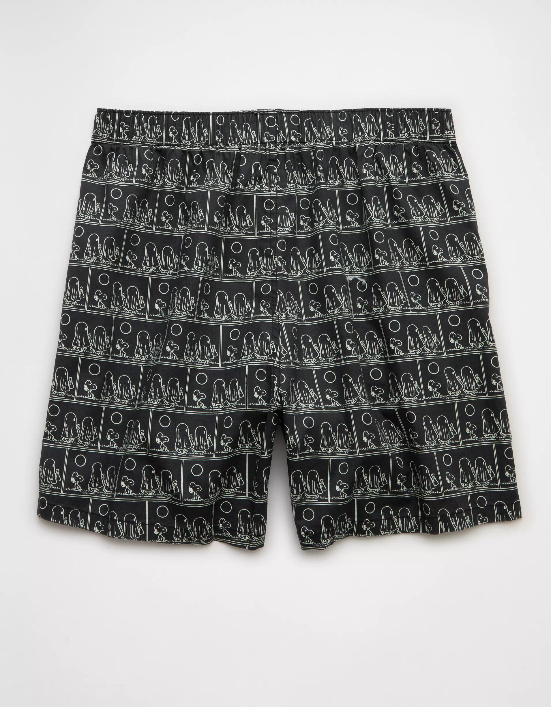 AEO Men's Peanuts Ghost Stretch Boxer Short Product Image