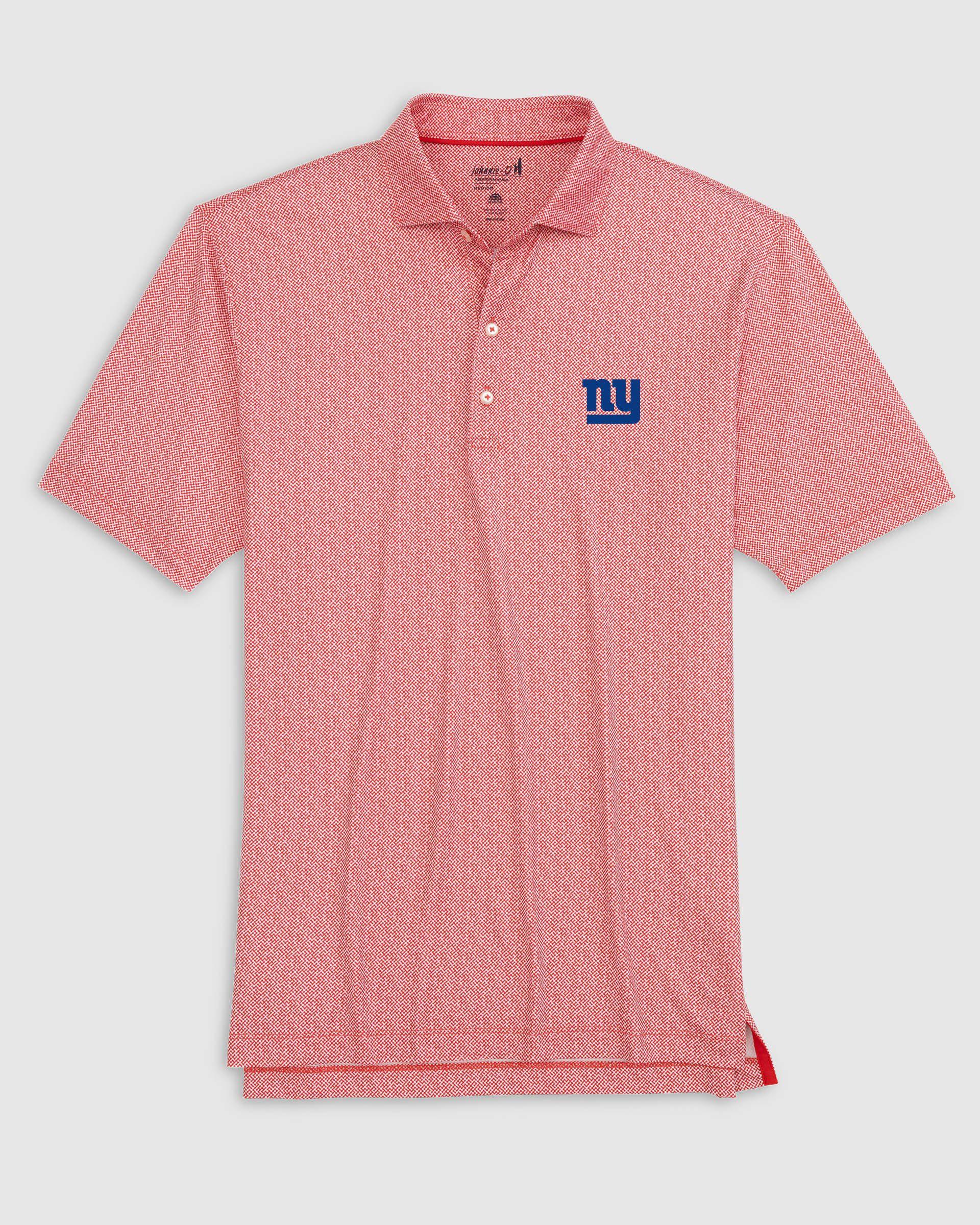 New York Giants Hinson Performance Jersey Polo Product Image