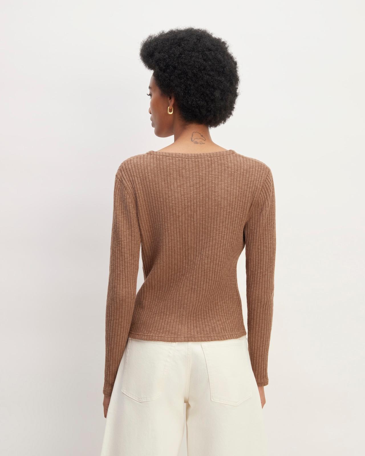 Womens Cozy Rib Cardigan by Everlane Product Image