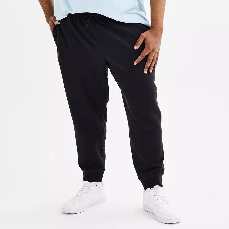 Big & Tall Tek Gear® Ultra Soft Fleece Joggers, Men's,  Product Image