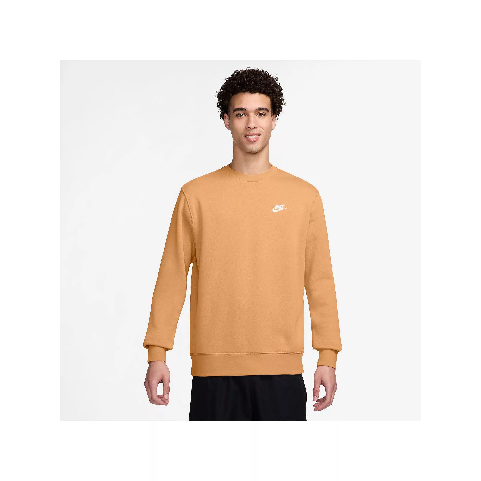 Mens Nike Sportswear Club Fleece Crew | BV2662-664 Product Image