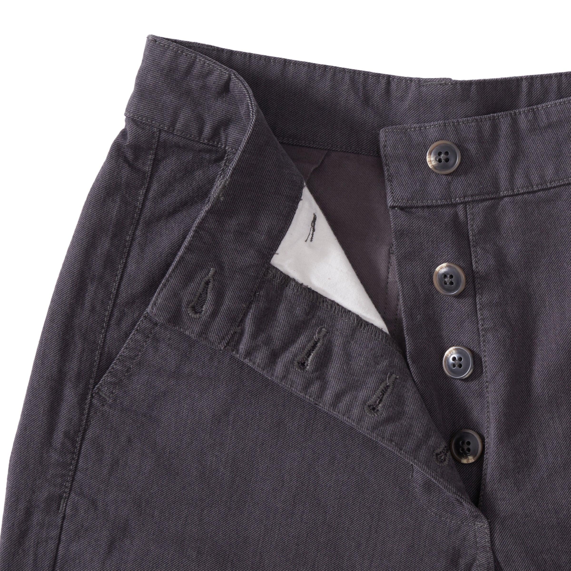 Sylvie Stretch Twill Wide Leg Crop - Burnt Umber (Final Sale) Female Product Image