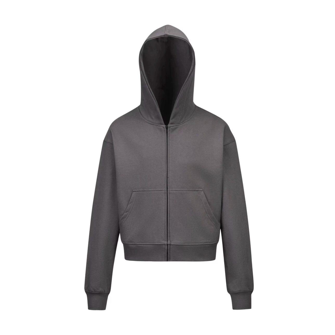 RT No. 10828 BOXY ZIP-UP HOODIE Product Image