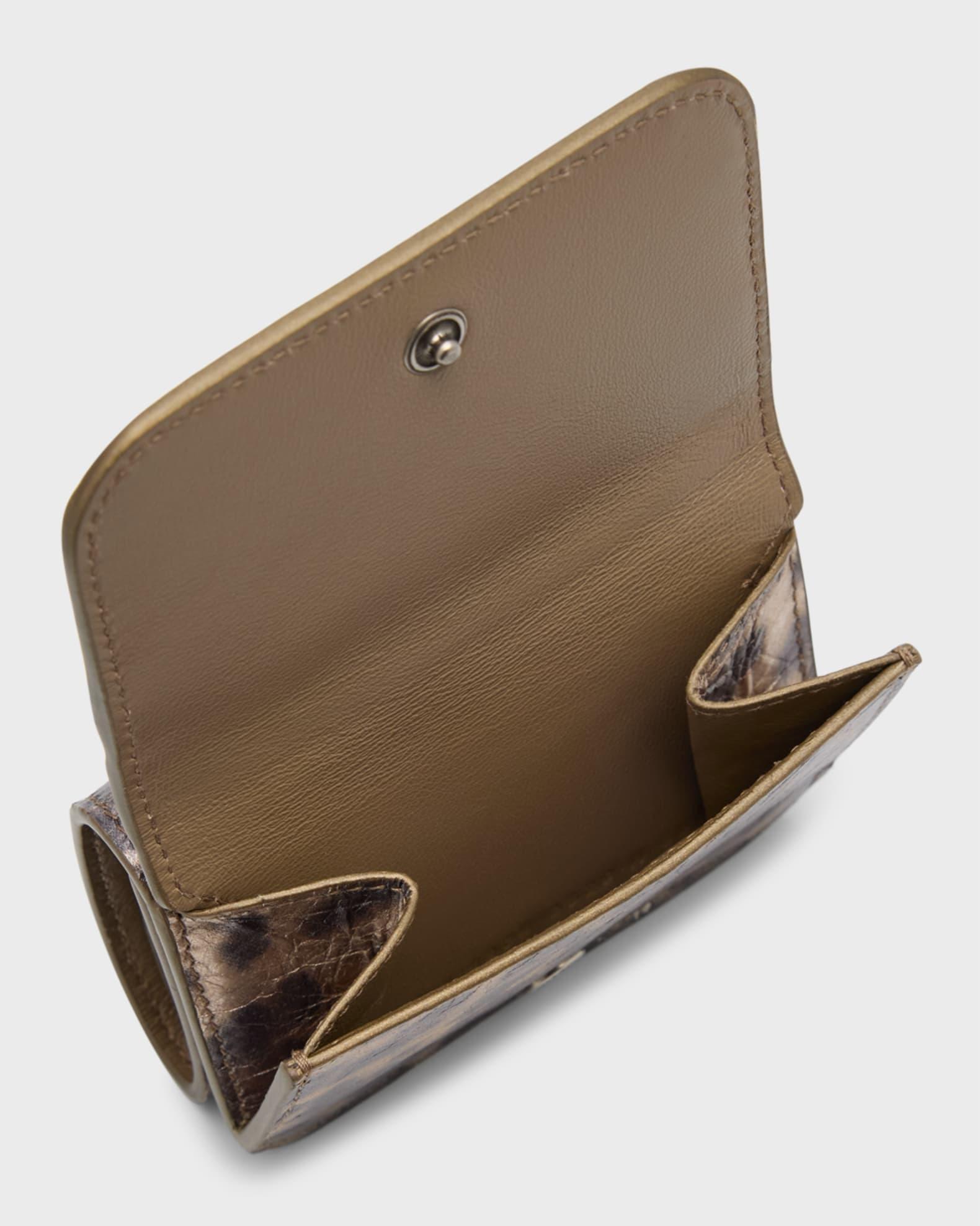 Le Cagole Mini Leopard-Print Wallet Product Image