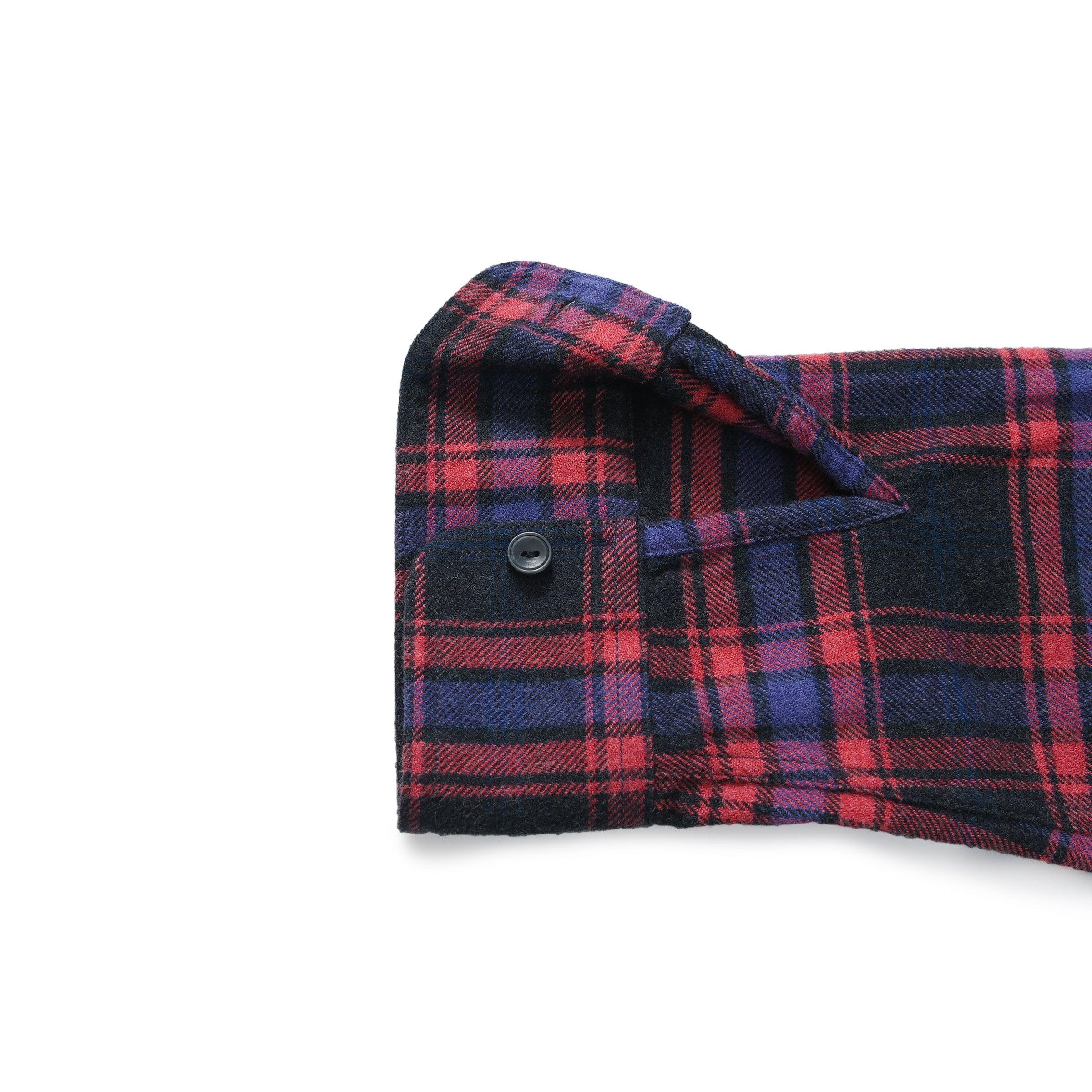 Chaucer Heritage Flannel - Charcoal Red (Final Sale)* Product Image