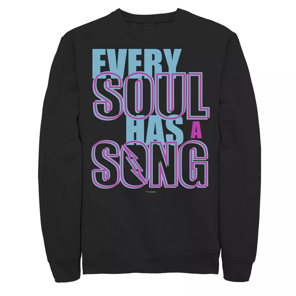 Men's Julie And The Phantoms Every Soul Has A Song Sweatshirt,  Product Image